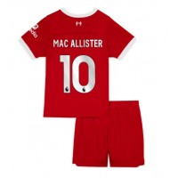 Liverpool Alexis Mac Allister #10 Hjemmedraktsett Barn 2023-24 Kortermet (+ Korte bukser)